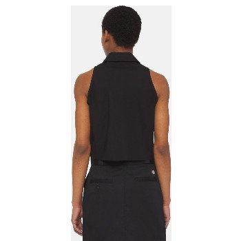 Dickies SLEEVELESS WORK SHIRT IN BLACK