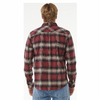 Rip Curl COUNT FLANNEL SHIRT IN APPLE BUTTER