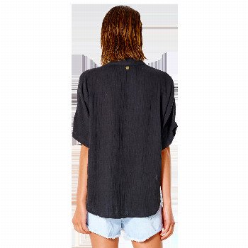 Rip Curl PREMIUM SURF SHIRT IN BLACK