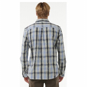 Rip Curl SWC FLANNEL SHIRT IN SPARKY BLUE