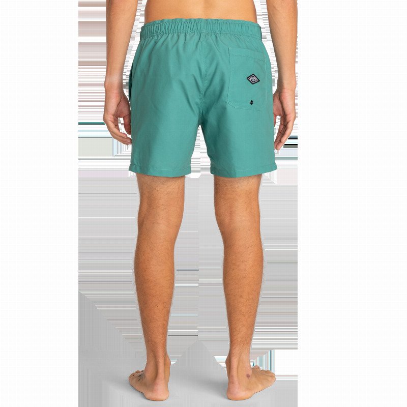 All Day Heritage Layback Volley Shorts in Jade