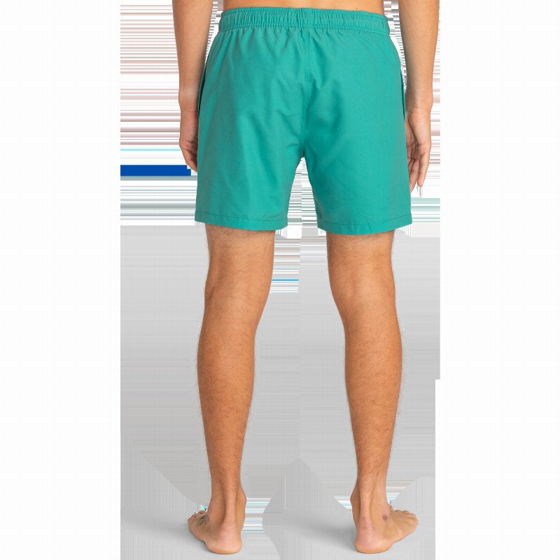 All Day Layback Swimshorts in Sea Green