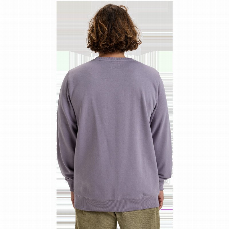 Arch Crew Sweatshirt in Light Purple