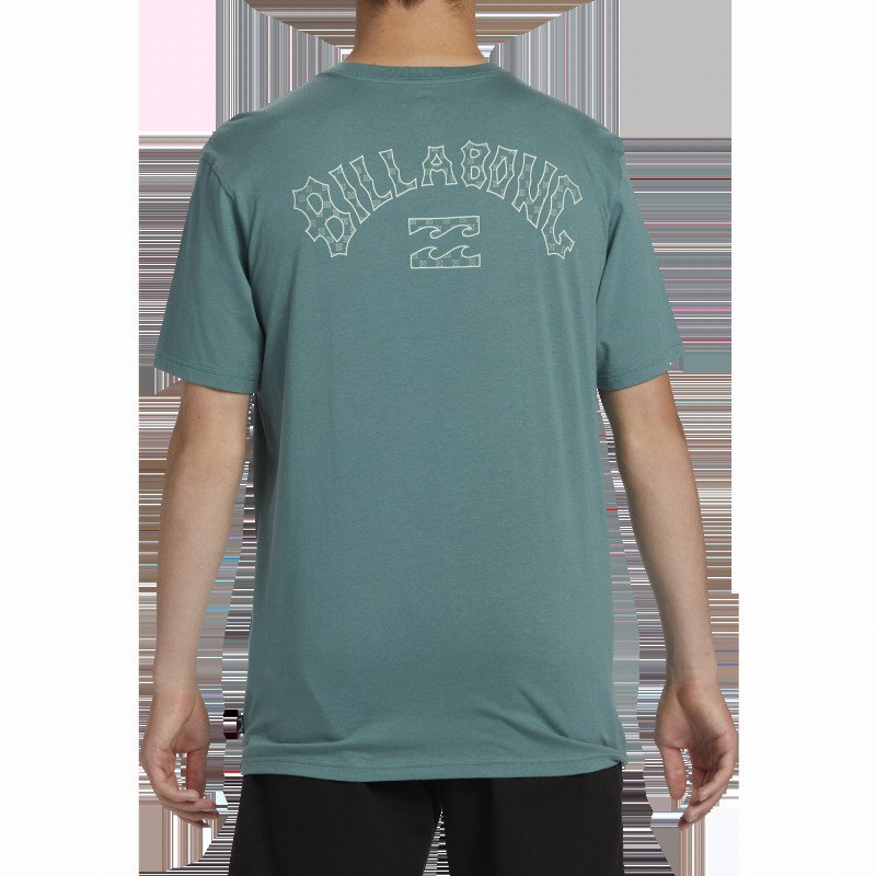 Arch Fill T-Shirt in Marine Green