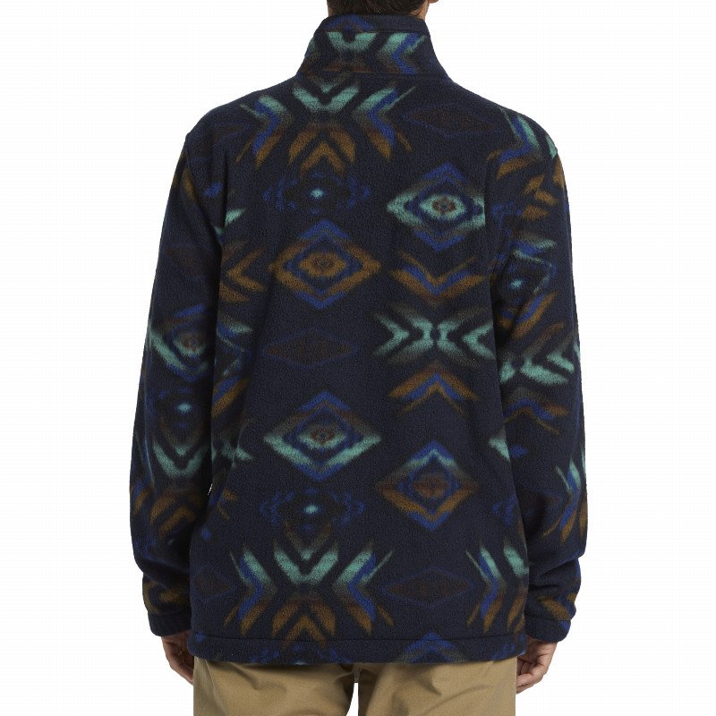 Boundary Fleece Jacket in Navy