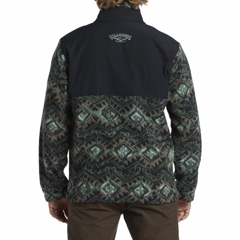 Boundary Re-Issue Fleece Jacket in Black