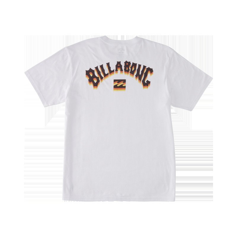 Boys Arch Fill T-Shirt in White