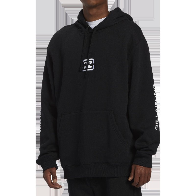 BRACKET HOODIE IN BLACK