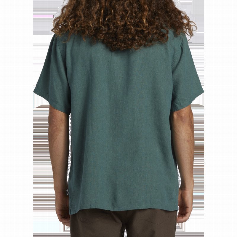 Frequency Shirt in Marine Green