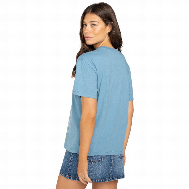 Lost In Bliss T-Shirt in Blue Shadow