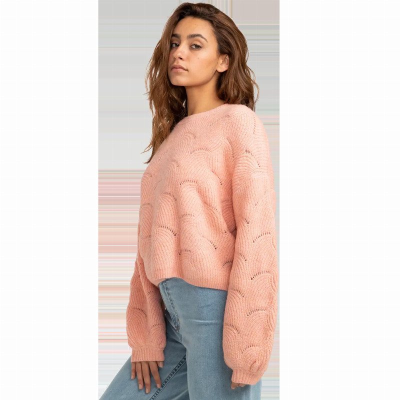 Mystic Girl Jumper in Peach Pit