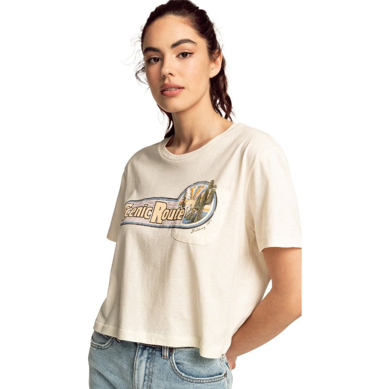 Scenic Route T-Shirt in Salt Crystal