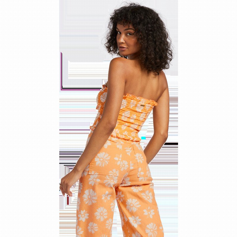 SO EXTRA TOP IN ORANGE PEEL