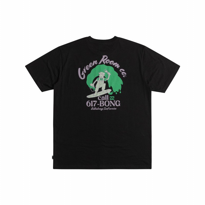 Surf Service T-Shirt in Black