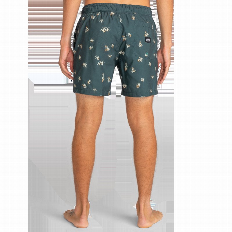 Vacay Layback Swimshorts in Deep Sea