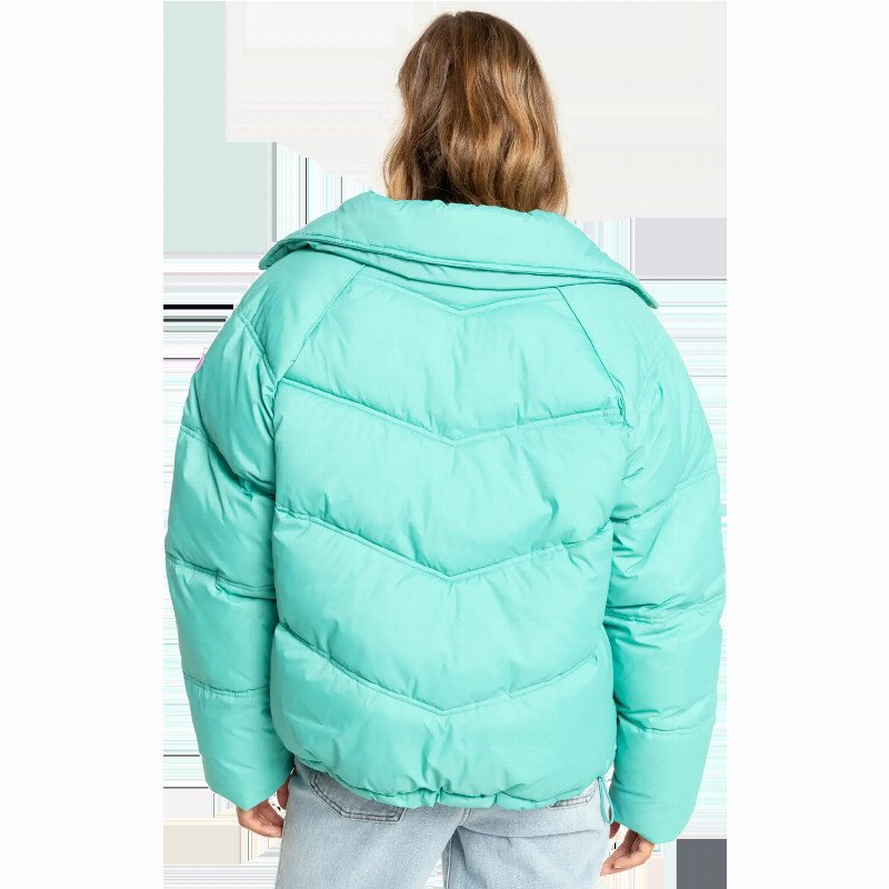 Winter Paradise Jacket in Sea Green