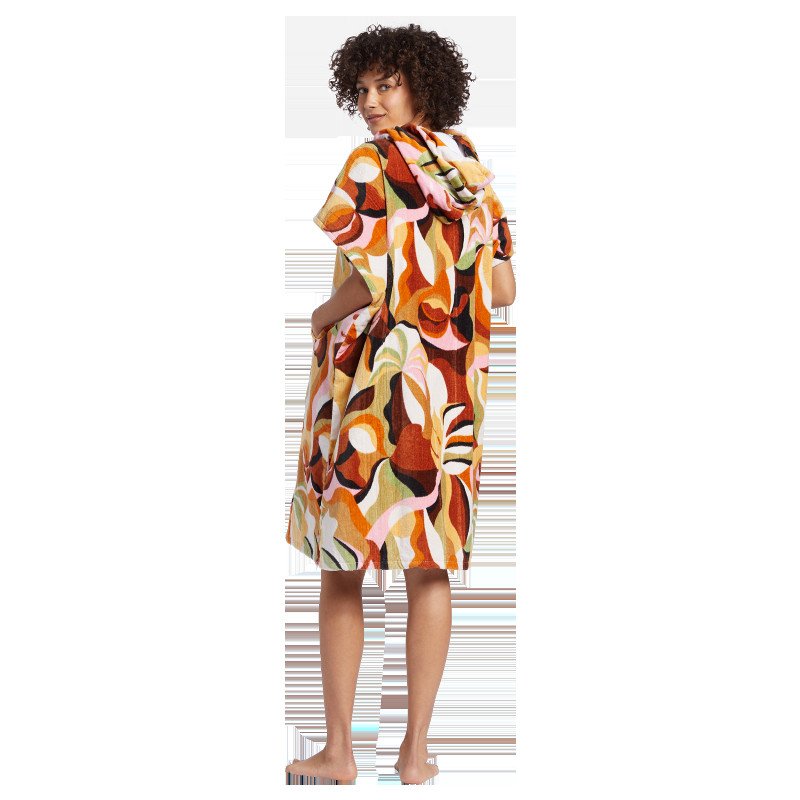 Womens Hooded Towel in Multi