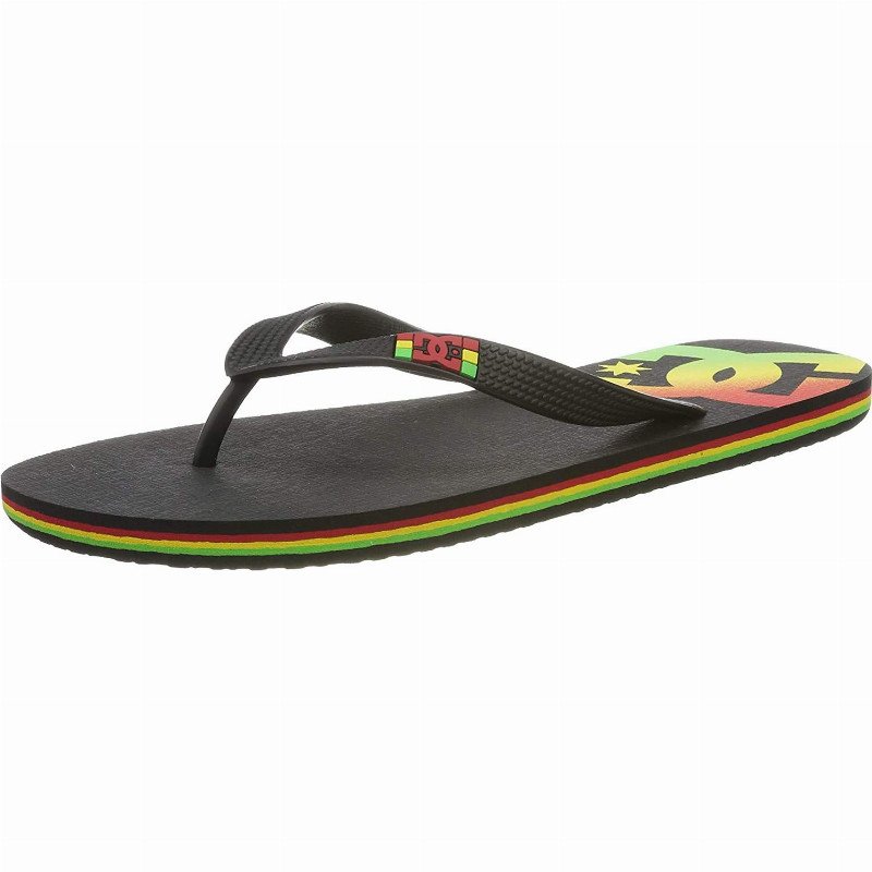 Men's Spray Flip Flops, 4