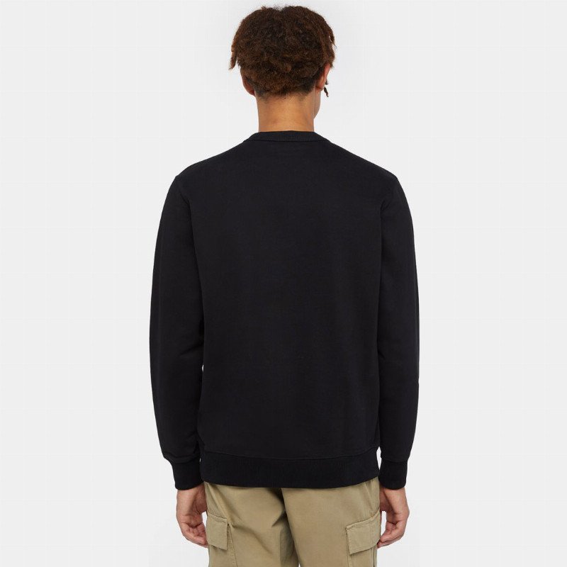 Aitkin Sweatshirt in Black & Plum