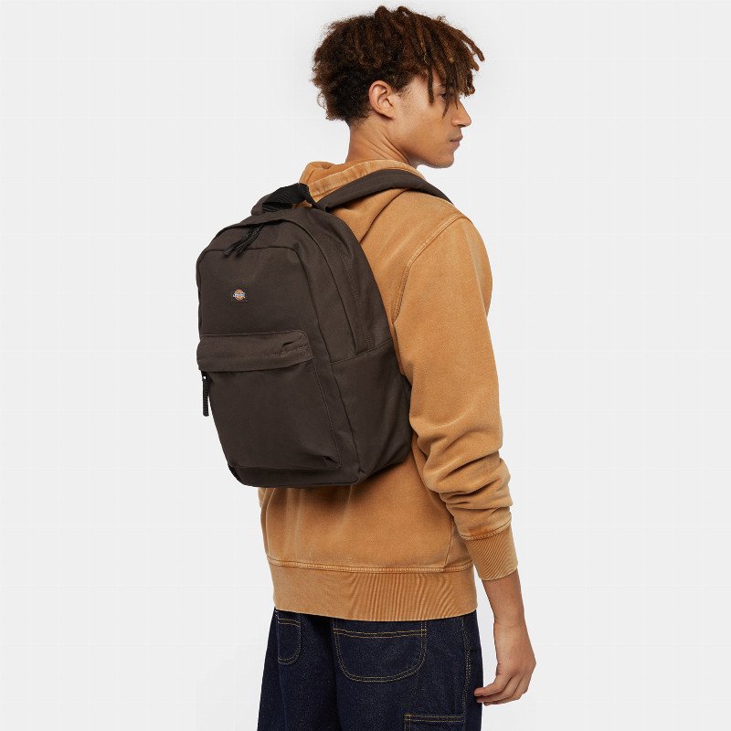 Dickies Duck Canvas Backpack Unisex Dark Brown 