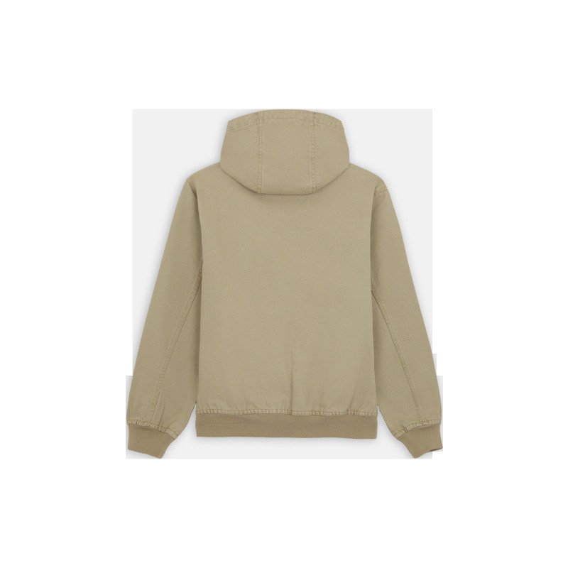 Duck Canvas Hooded Jacket in Desert Sand