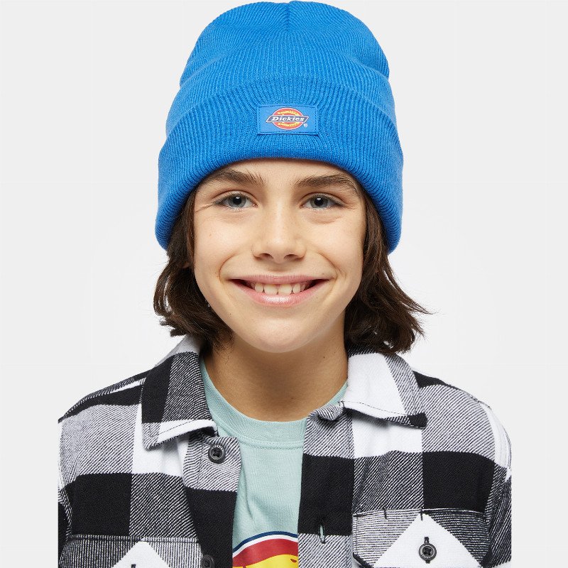 Dickies Kids' Gibsland Beanie Hat Unisex Blue 