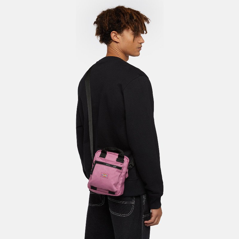 Dickies Moreauville Cross Body Bag Unisex Pink 