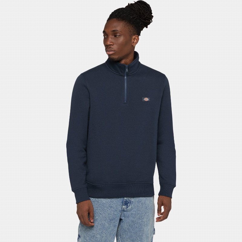 Dickies Oakport Quarter Zip Man Dark Navy 