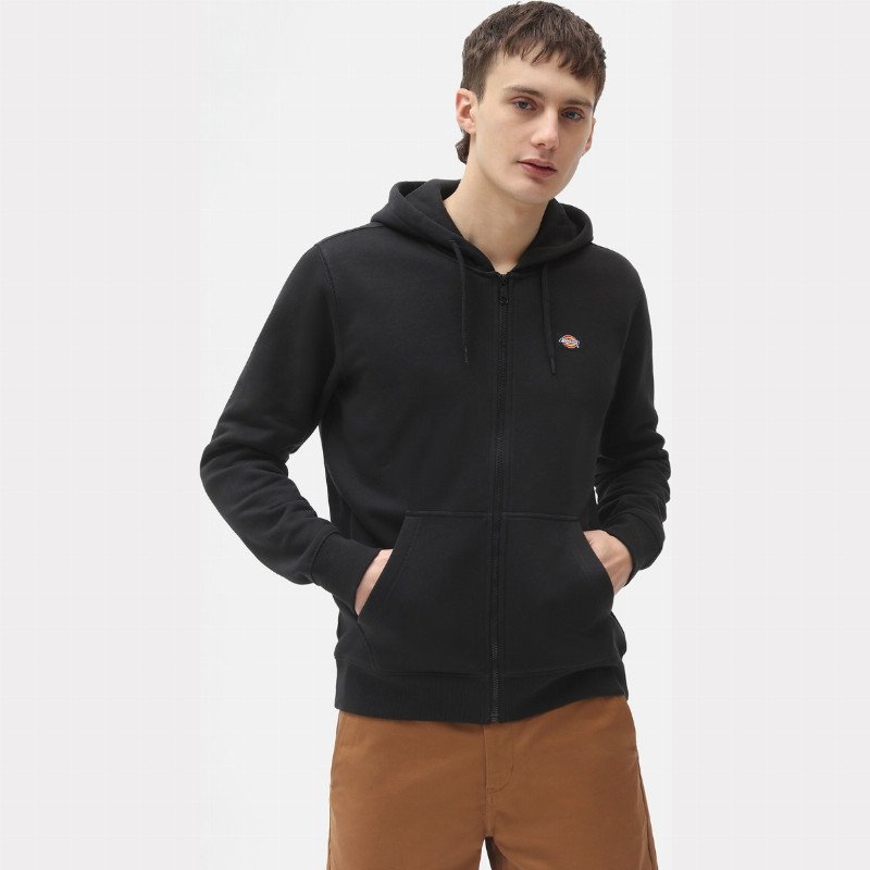 Dickies Oakport Zip Hoodie Man Black 