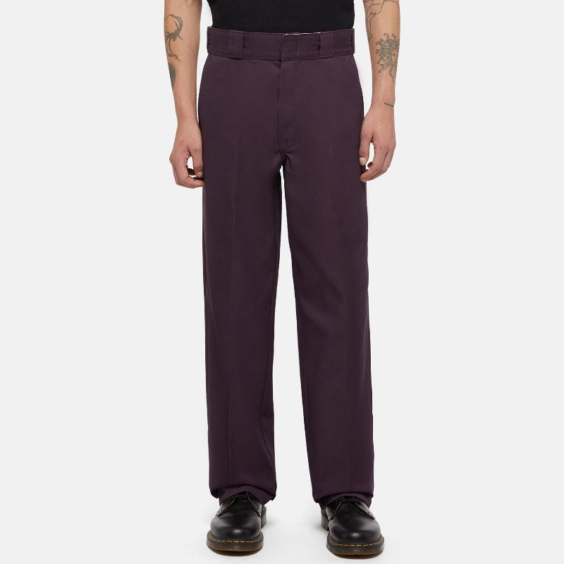 Dickies Original 874 Work Pant (Unisex) Man Plum 