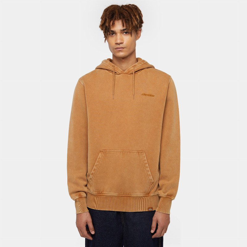 Dickies Plentywood Hoodie Man Brown Duck 