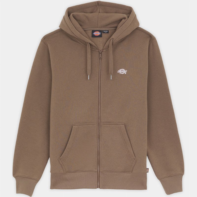 Dickies Summerdale Full-Zip Hoodie Man Brown 