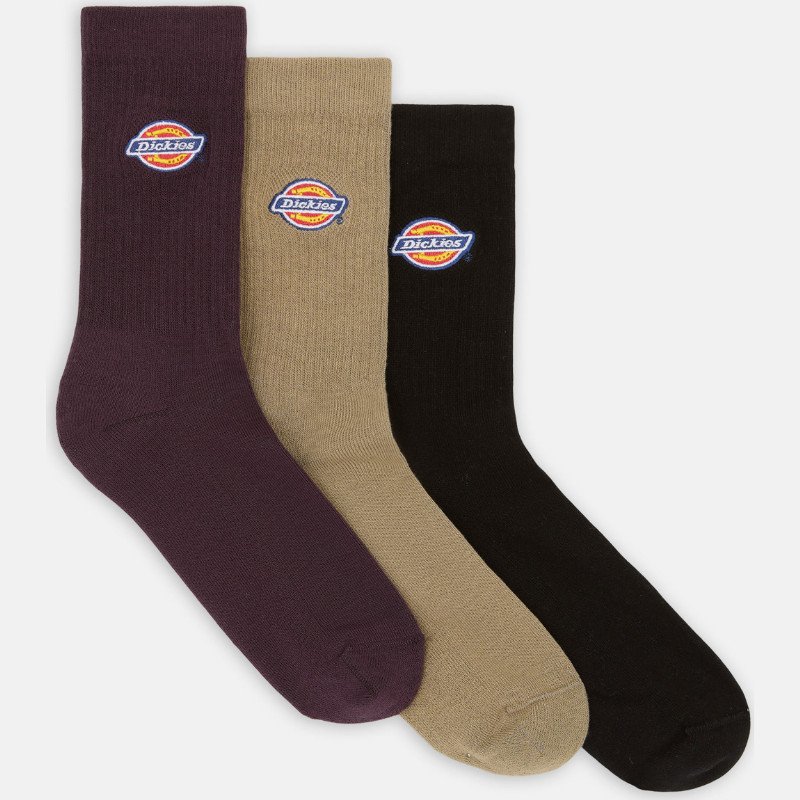 Dickies Valley Grove Socks Unisex Plum 