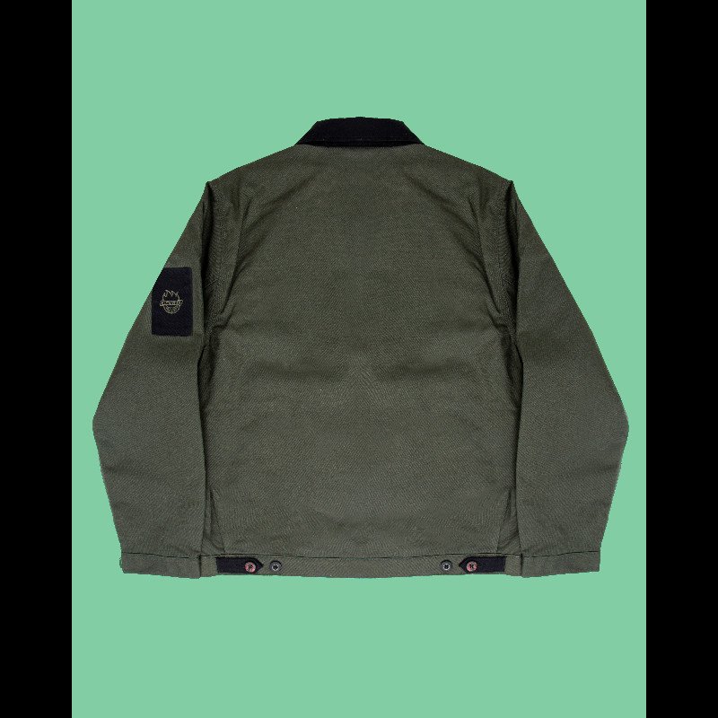 X Spitfire Jacket in Olive Green