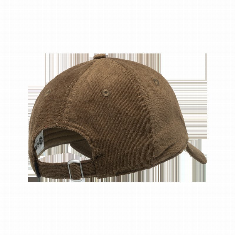 Fluky Cord Cap in Khaki