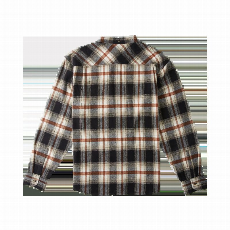 Lumber Classic Flannel Shirt in Black & Dull Gold