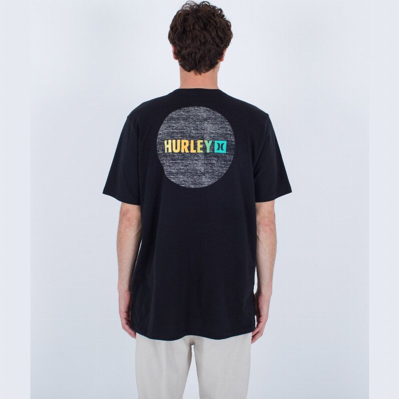 Everyday Circle Gradient T-Shirt in Black