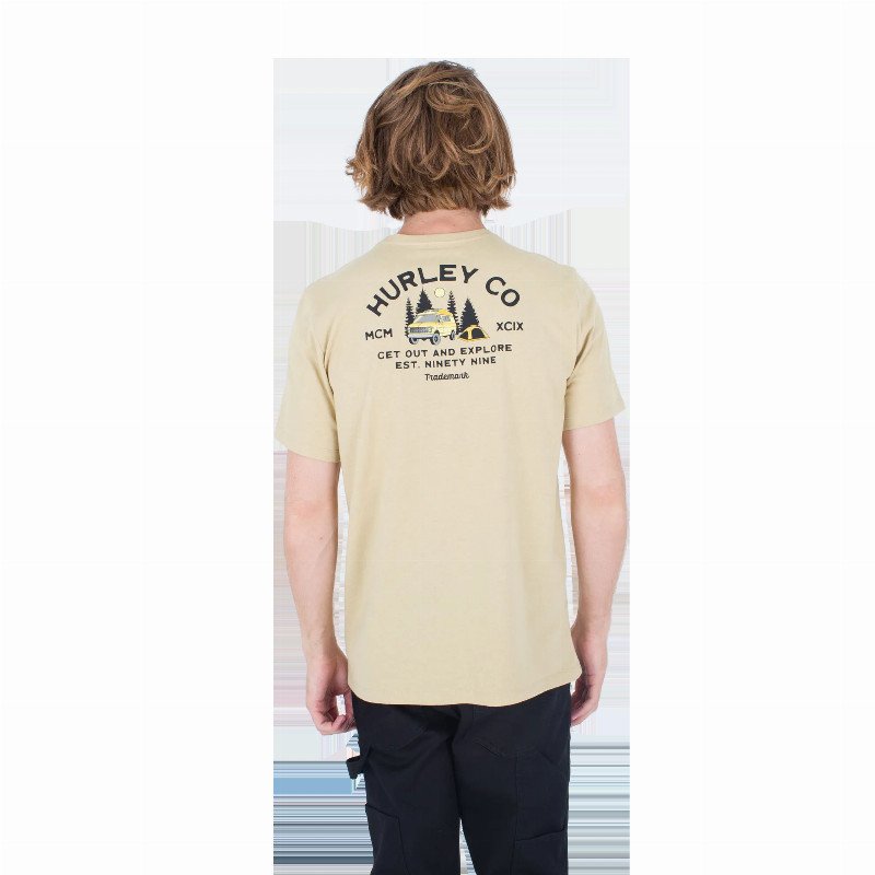 Everyday Explore Campin T-Shirt in Maple Cream