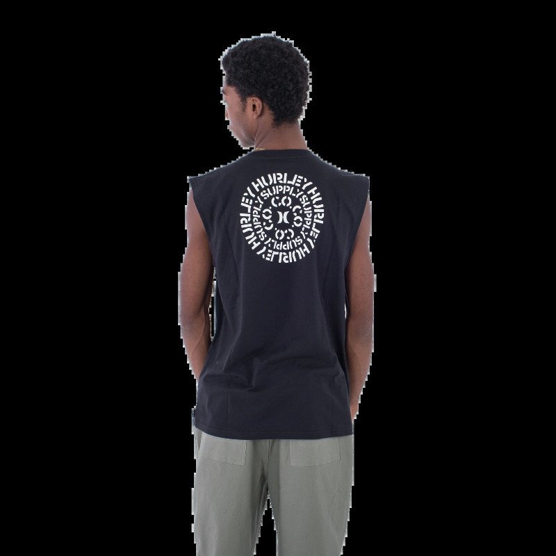 Organic Vision Muscle Vest in Black