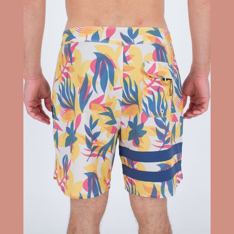 Phantom Block Party Boardshorts in Bone