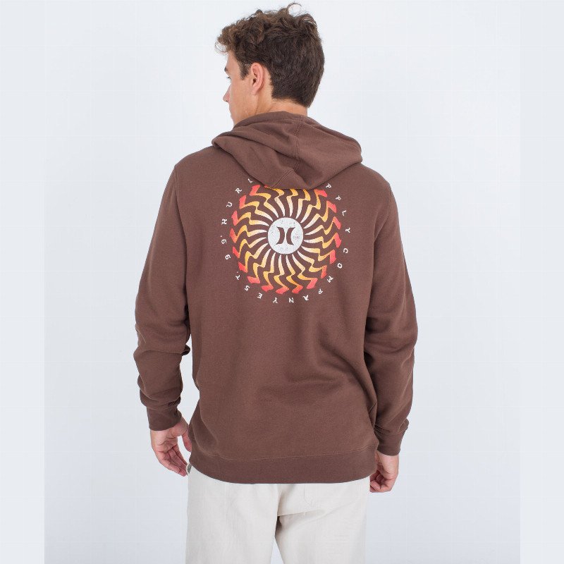 Saw Sun Hoodie in Espresso