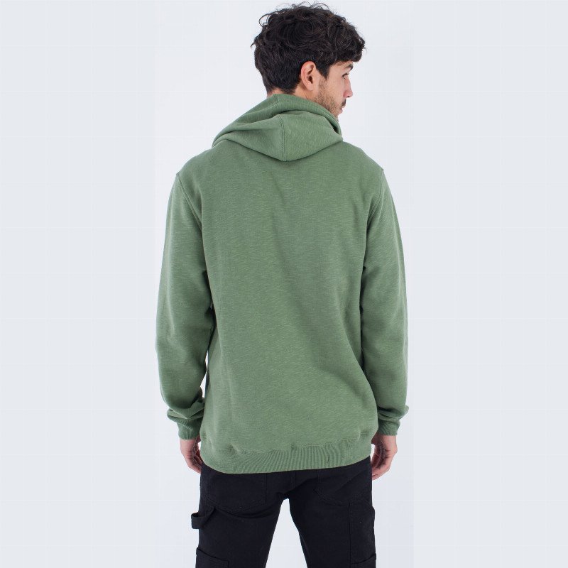 Shady Slub Zip Hoodie in Malverde