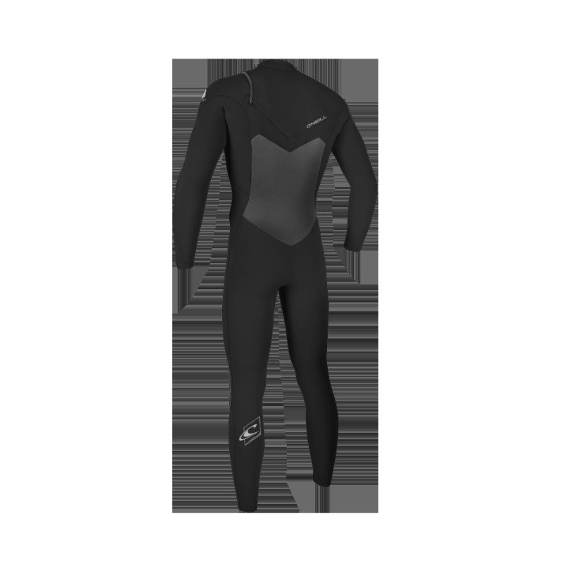 Epic 5/4mm Chest Zip Wetsuit in Black