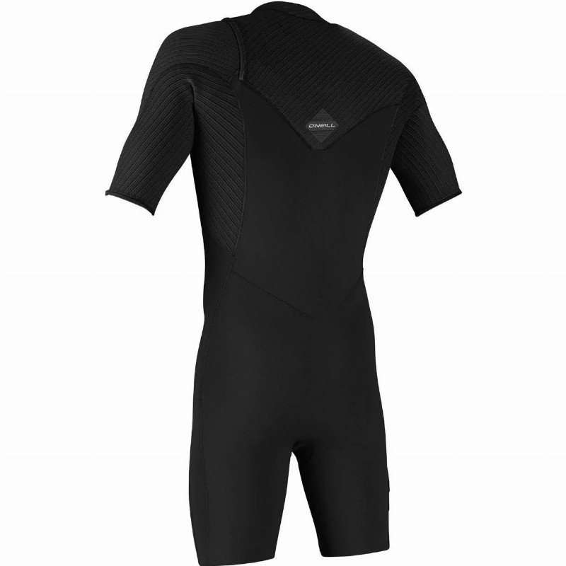 Hammer 2mm Chest Zip Shorty Wetsuit in Black