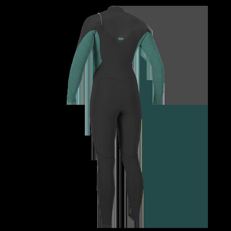 HyperFreak 5/4mm+ Chest Zip Wetsuit in Raven & Bristol