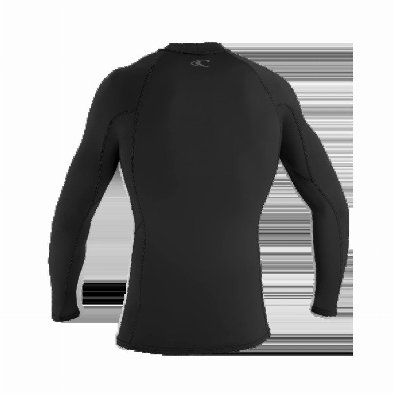 Thermo X Long Sleeved Rash Vest in Black