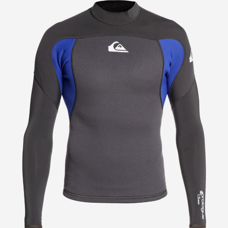 1.5mm Prologue - Long Sleeve Neoprene Surf Top for Men - Black - Quiksilver