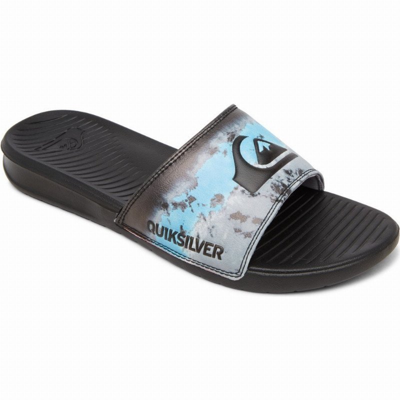 Bright Coast Print - Sandals for Men - Black - Quiksilver