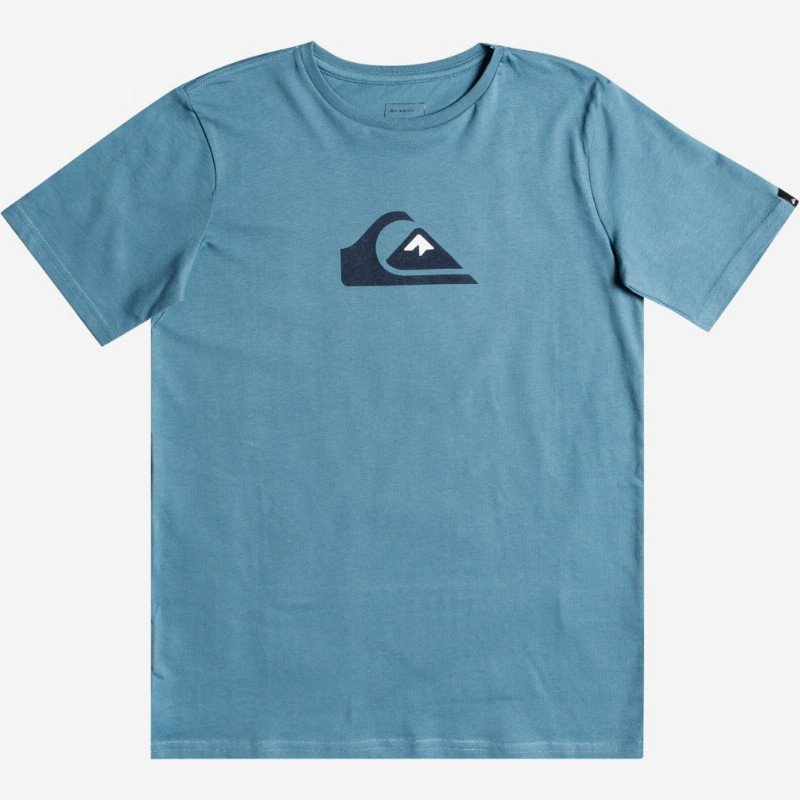 Comp Logo - T-Shirt for Boys 8-16 - Blue - Quiksilver