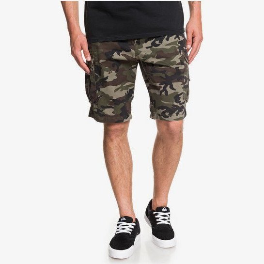 Crucial Battle - Cargo Shorts for Men - Green - Quiksilver